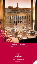 DiNiNg iN gENoa suggestions and addresses - Genova