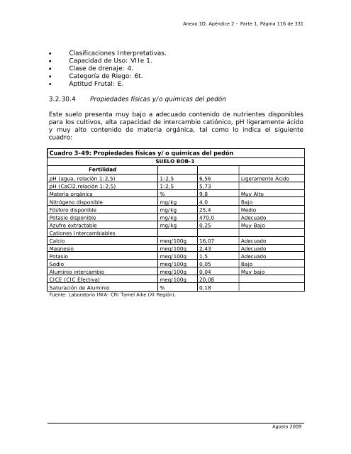 anexo 1d, apÃ©ndice 2 antecedentes complementarios edafologÃ­a ...