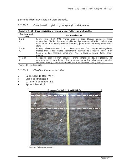 anexo 1d, apÃ©ndice 2 antecedentes complementarios edafologÃ­a ...