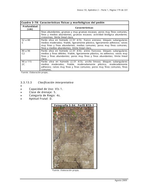 anexo 1d, apÃ©ndice 2 antecedentes complementarios edafologÃ­a ...