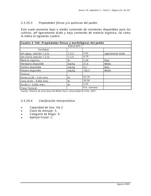 anexo 1d, apÃ©ndice 2 antecedentes complementarios edafologÃ­a ...