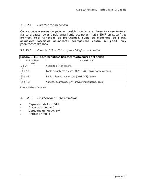 anexo 1d, apÃ©ndice 2 antecedentes complementarios edafologÃ­a ...