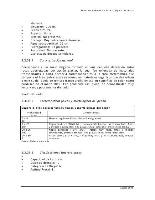 anexo 1d, apÃ©ndice 2 antecedentes complementarios edafologÃ­a ...