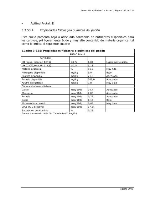 anexo 1d, apÃ©ndice 2 antecedentes complementarios edafologÃ­a ...