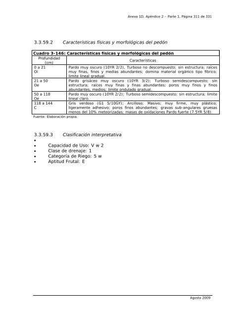 anexo 1d, apÃ©ndice 2 antecedentes complementarios edafologÃ­a ...