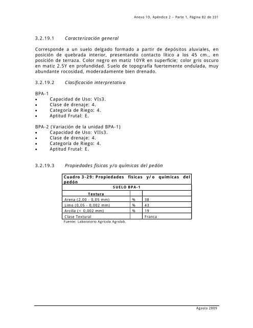 anexo 1d, apÃ©ndice 2 antecedentes complementarios edafologÃ­a ...