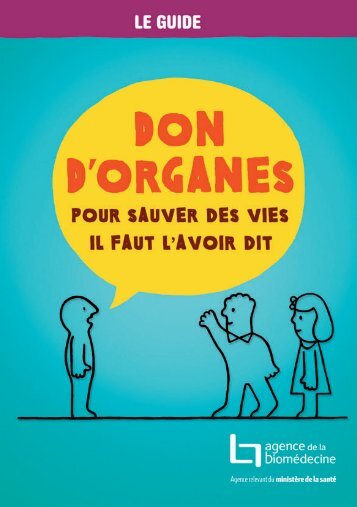 Le Guide du don d'organes