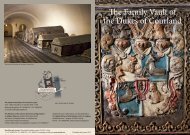 The Family Vault of the Dukes of Courland - Rundāles pils