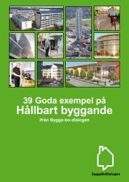 39 Goda exempel på Hållbart byggande ifrån ByggaBoDialogen