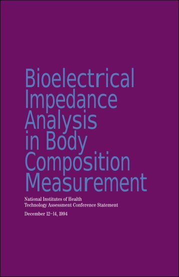 Bioelectrical Impedance Analysis in Body Composition Measurement