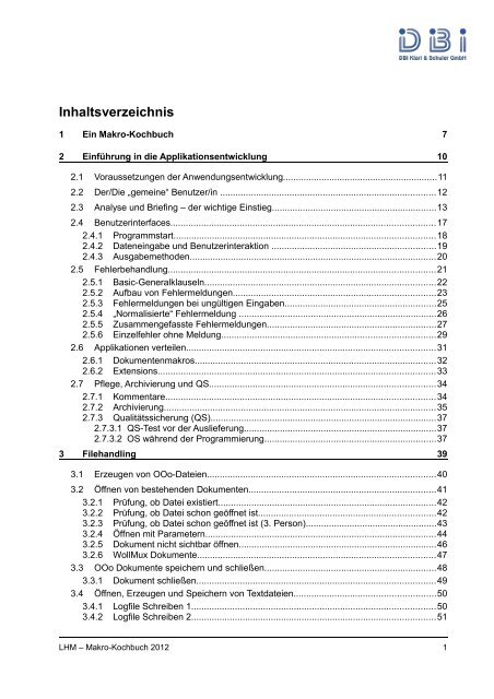 Makro-Kochbuch - WollMux