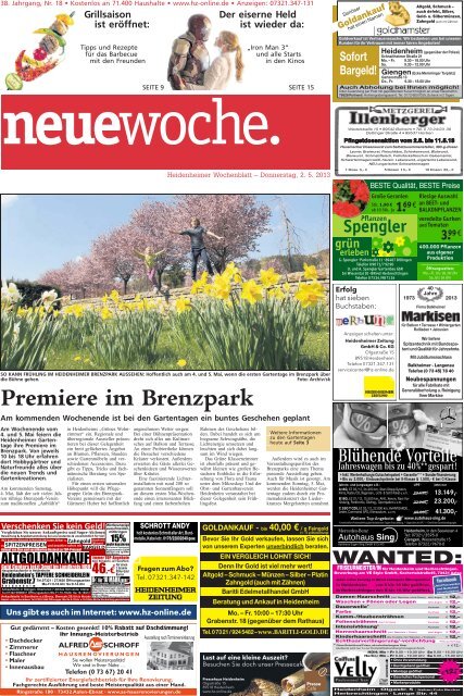 Premiere im Brenzpark - Heidenheimer Zeitung