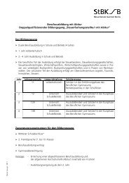 Steuerfachangestellte/r mit Abitur - Steuerberaterkammer Berlin