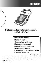 HBP-1300-E main1 - Omron Healthcare