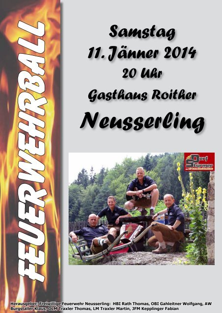 Jahresbericht 2013 - FF Neusserling