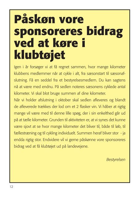 Klubblad juli 2008 - Kibæk Cykelmotion