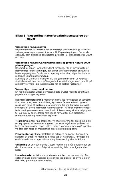 Forslag til Natura 2000-plan 2009-2015 Mønsted og ... - Naturstyrelsen
