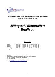 Englisch / Biologie - Medienzentrum Bielefeld