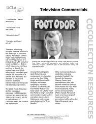 PDF format - UCLA Film & Television Archive