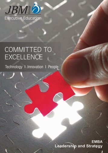 JBM Cadmium - Executive MBA Brochure