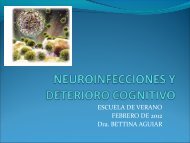 NEUROINFECCIONES Y DETERIORO COGNITIVO. Dra Bettina ...