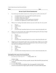 IATROSEDATION by Dr. Nathan Friedman, DDS - Dental Fear Central