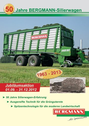 50 Jahre BERGMANN-Silierwagen