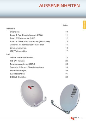 AUSSENEINHEITEN - Triax