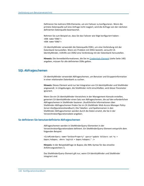 CA IdentityMinder - Konfigurationshandbuch - CA Technologies