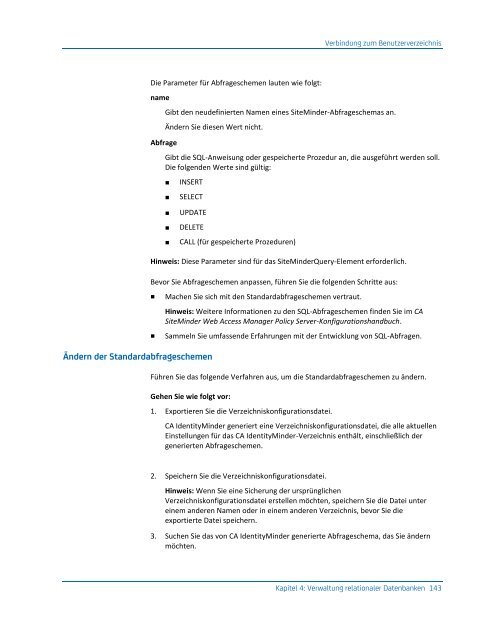 CA IdentityMinder - Konfigurationshandbuch - CA Technologies