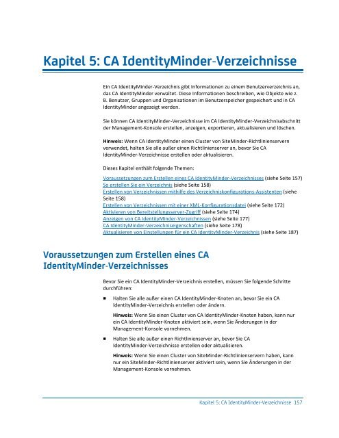 CA IdentityMinder - Konfigurationshandbuch - CA Technologies