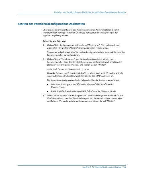 CA IdentityMinder - Konfigurationshandbuch - CA Technologies