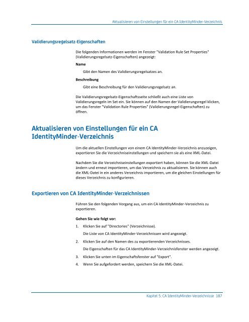 CA IdentityMinder - Konfigurationshandbuch - CA Technologies