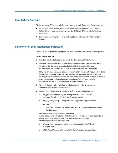 CA IdentityMinder - Konfigurationshandbuch - CA Technologies