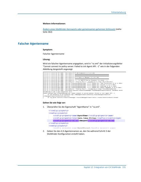 CA IdentityMinder - Konfigurationshandbuch - CA Technologies