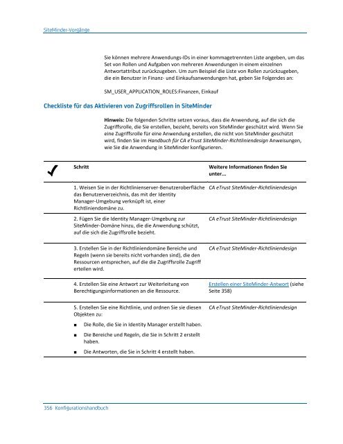 CA IdentityMinder - Konfigurationshandbuch - CA Technologies