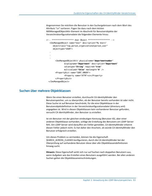 CA IdentityMinder - Konfigurationshandbuch - CA Technologies