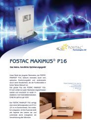 A - Flyer Fostac Maximus P16 - Crystal NTE SA