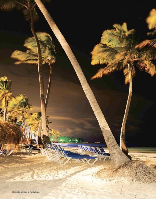 All is calm at night in Punta Cana. - Steve Larese