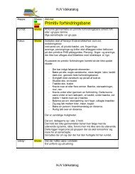 Primitiv forhindringsbane - Hjemmeværnsskolen