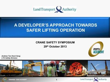 a developer's approach towards safer lifting operation