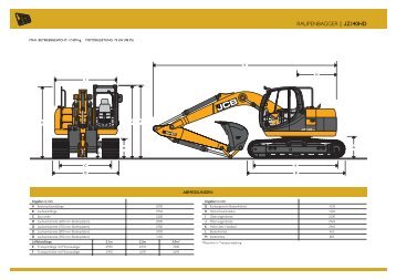 RAUPENBAGGER | JZ140HD - DEMCO JCB