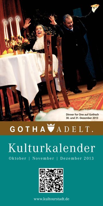 Kulturkalender - KulTourStadt Gotha GmbH