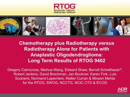 Chemotherapy Plus Radiotherapy Versus Radiotherapy Alone For ...