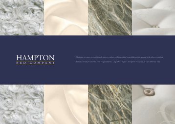 Hampton Bed Company - Interiors UK