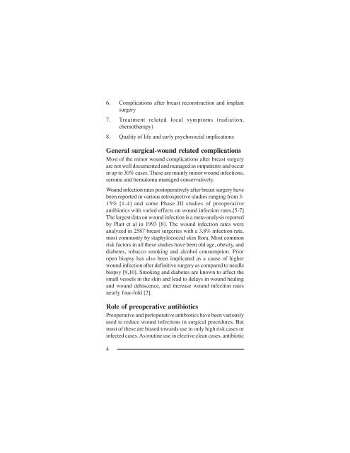 Guidelines for Complications of Cancer Treatment Vol VIII Part B