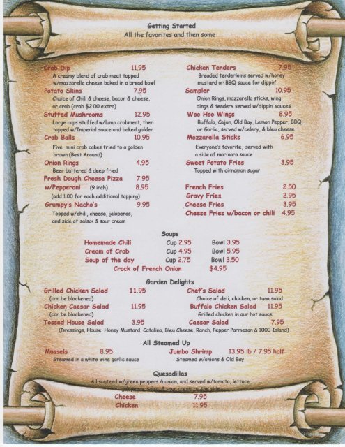 Grumpy Gary's At Dockers Menu Best Sale | emergencydentistry.com