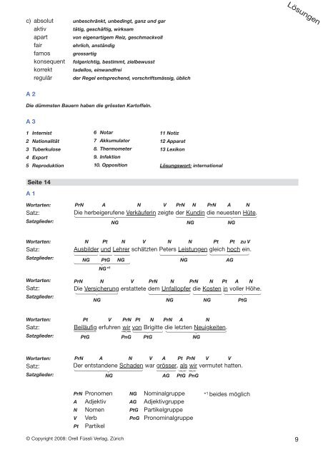 Basiswissen Deutsch