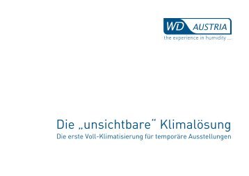 Die „unsichtbare“ Klimalösung - Entfeuchter.at.GmbH