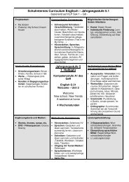 Schulinterner Lehrplan für die Sekundarstufe I - Gymnasium ...